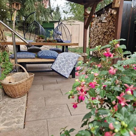 Jeleni Drevenice S Vlastni Virivkou Casa vacanze Horni Halze